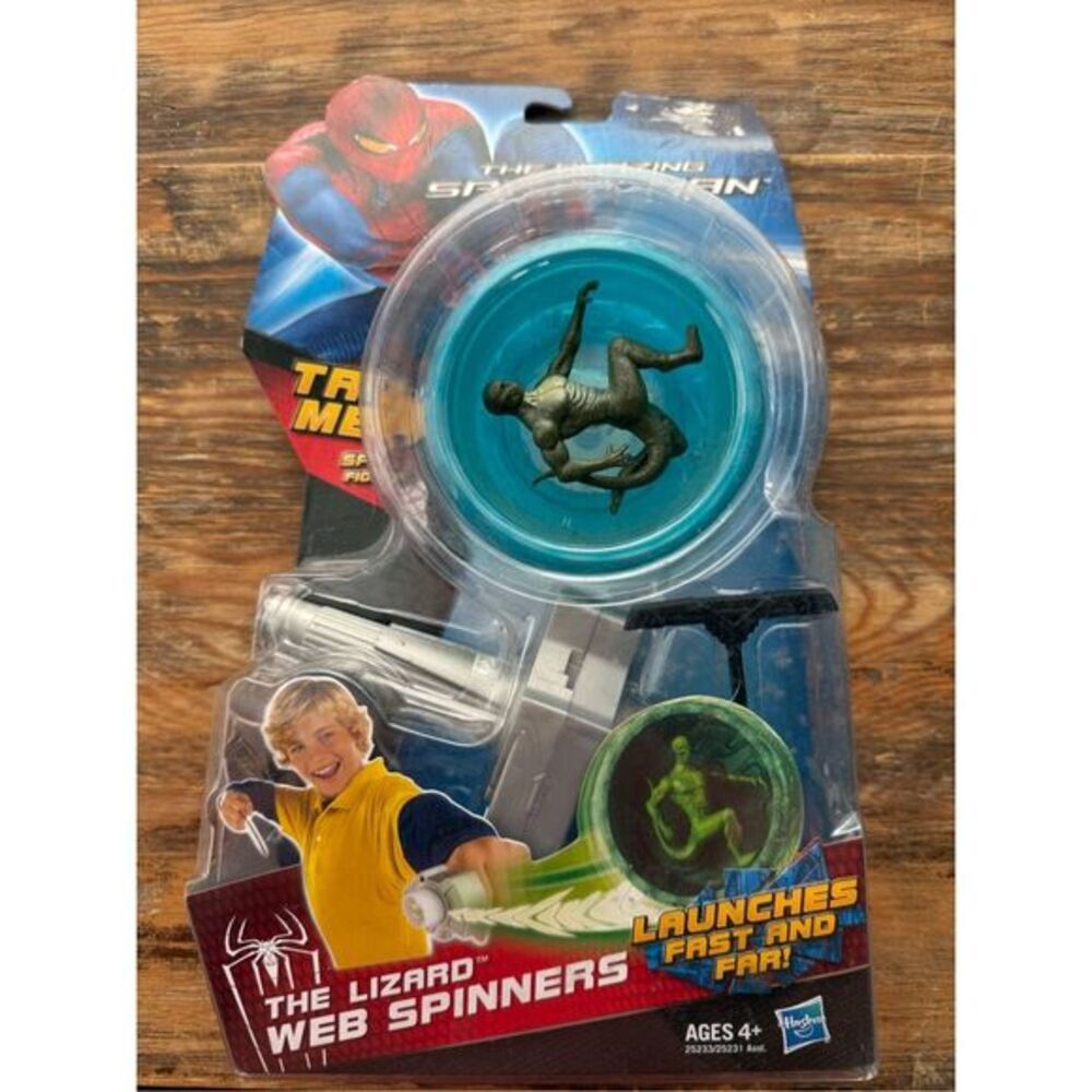 Hasbro 2012 Spectacular‎ The Spider-Man Web Spinners Lizard Action Figure New